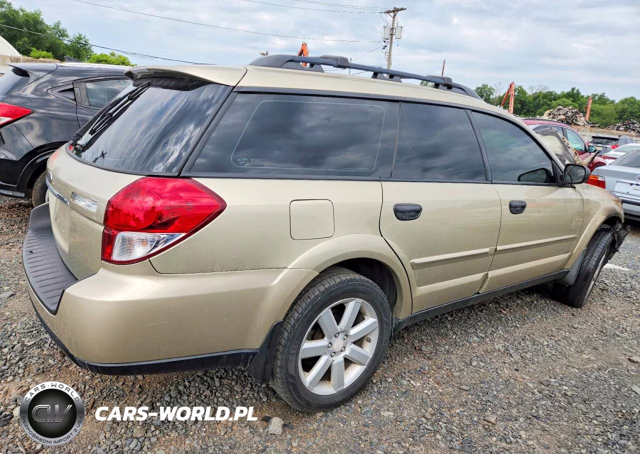2008 Subaru Outback 2.5I VIN:4S4BP61C686321254 - 3