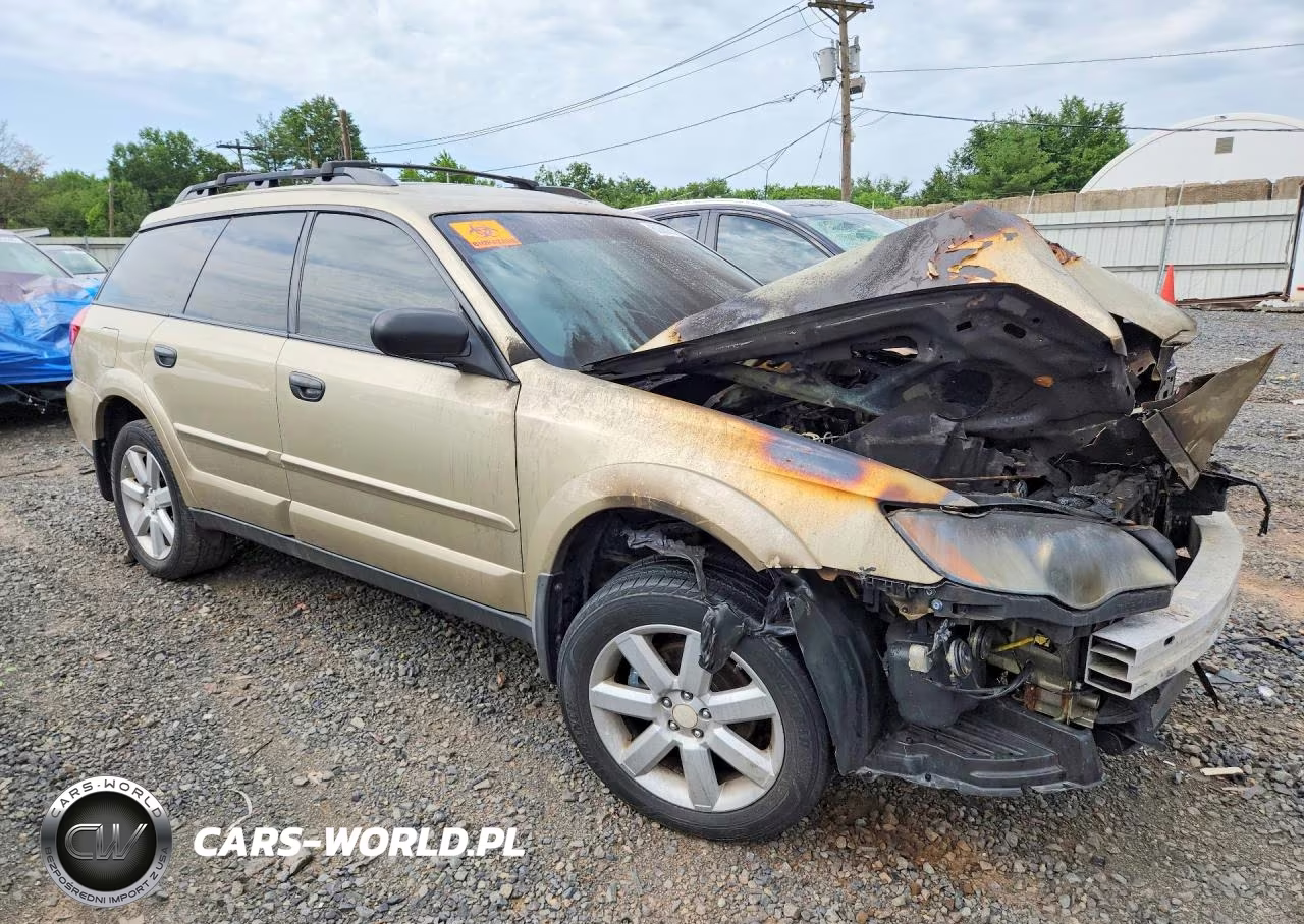 2008 Subaru Outback 2.5I VIN:4S4BP61C686321254 - 4
