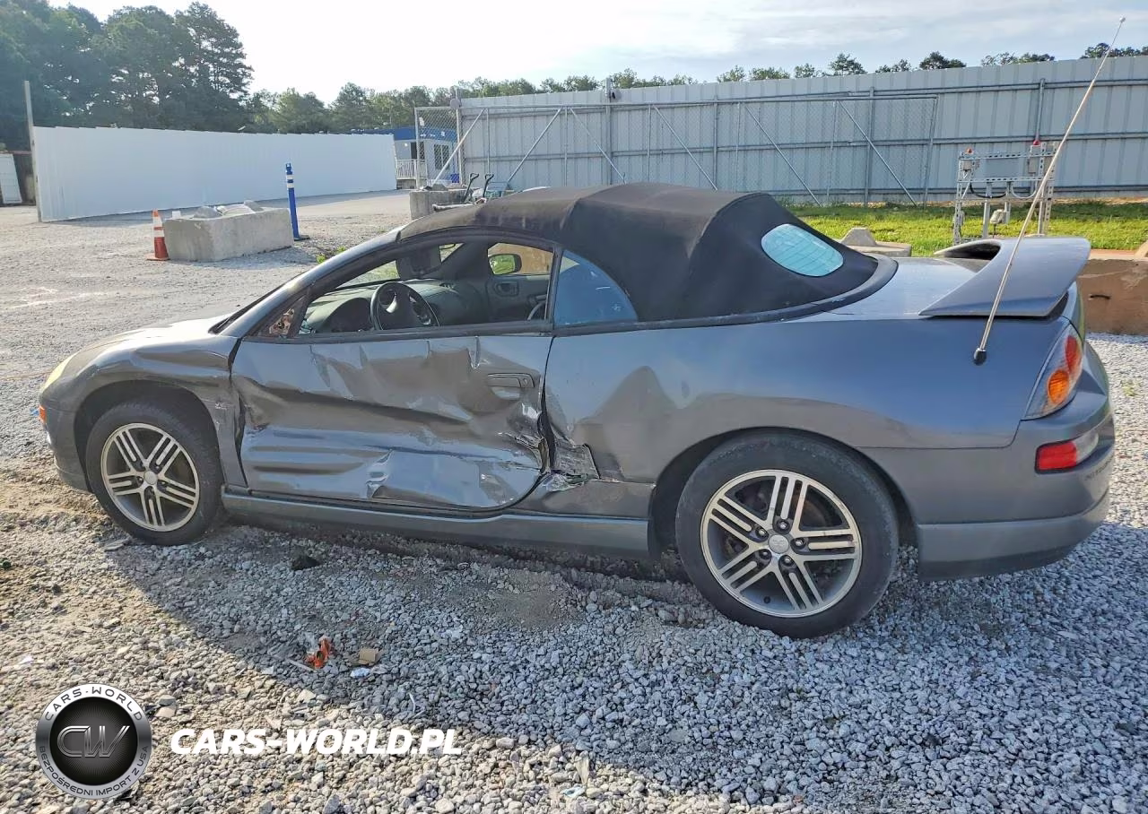 2003 Mitsubishi Eclipse Spyder Gts VIN:4A3AE75H73E025155 - 2