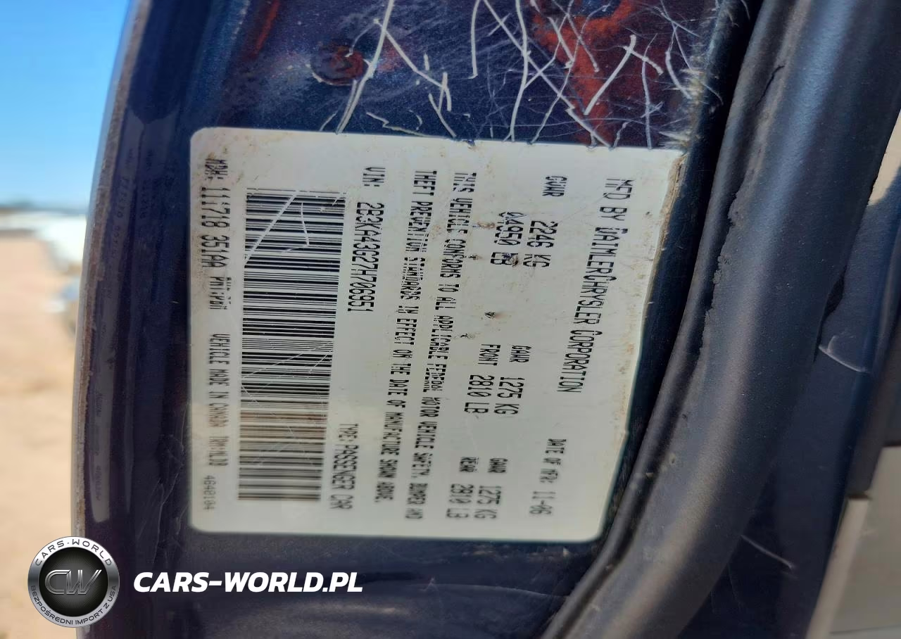 2007 Dodge Charger Se VIN:2B3KA43G27H706951 - 12