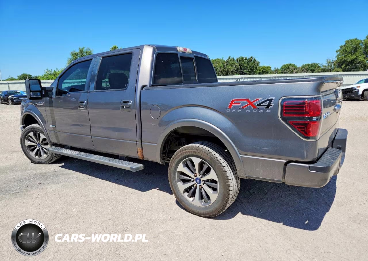 2012 Ford F150 Supercrew VIN:1FTFW1ET6CFA29652 - 2