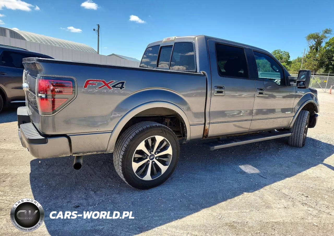 2012 Ford F150 Supercrew VIN:1FTFW1ET6CFA29652 - 3