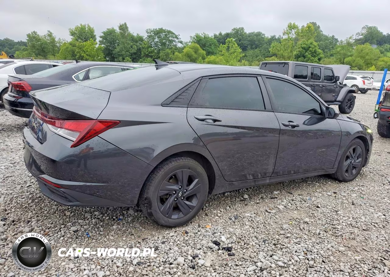 2021 Hyundai Elantra Sel VIN:5NPLS4AG4MH022098 - 3