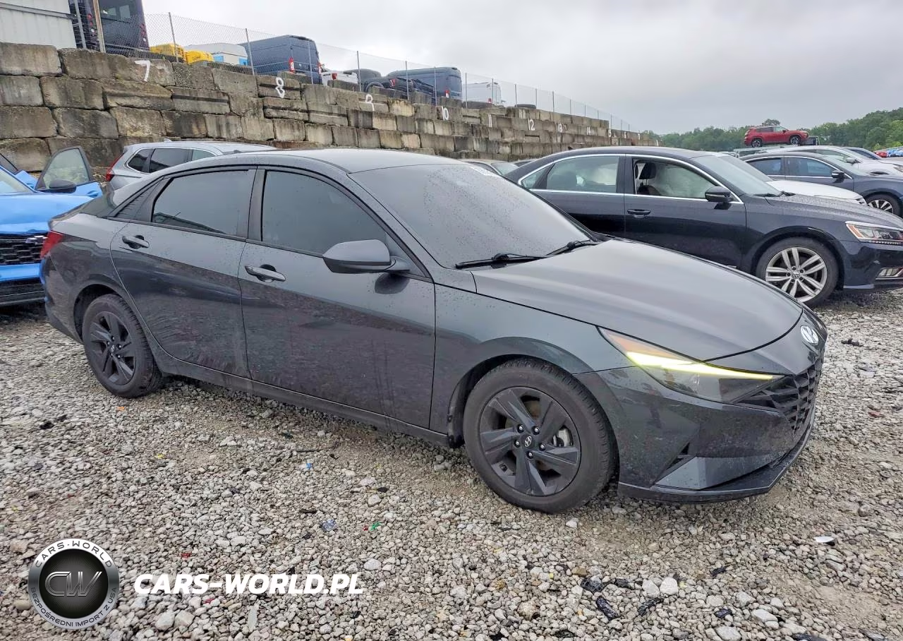 2021 Hyundai Elantra Sel VIN:5NPLS4AG4MH022098 - 4