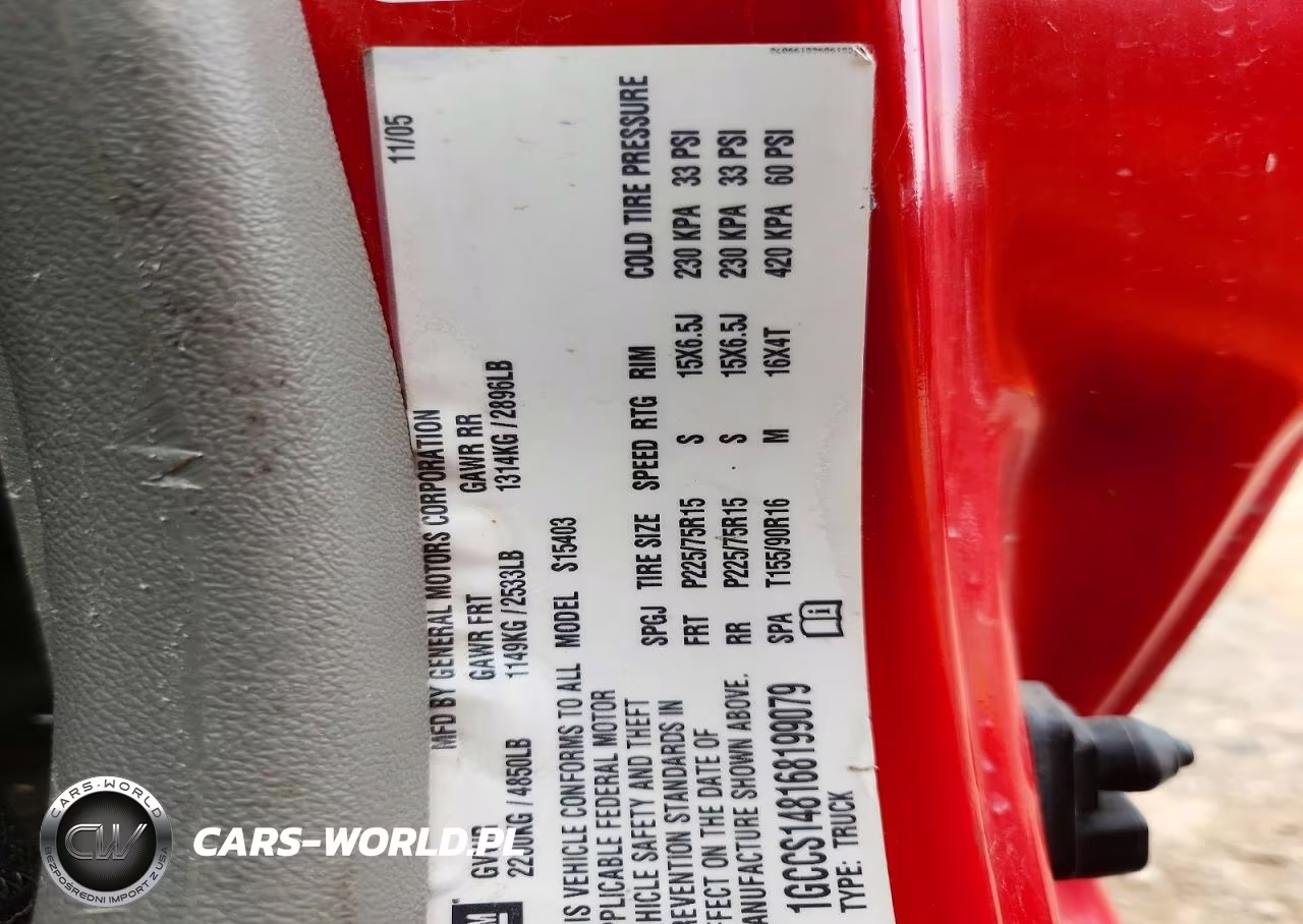 2006 Chevrolet Colorado VIN:1GCCS148168199079 - 14
