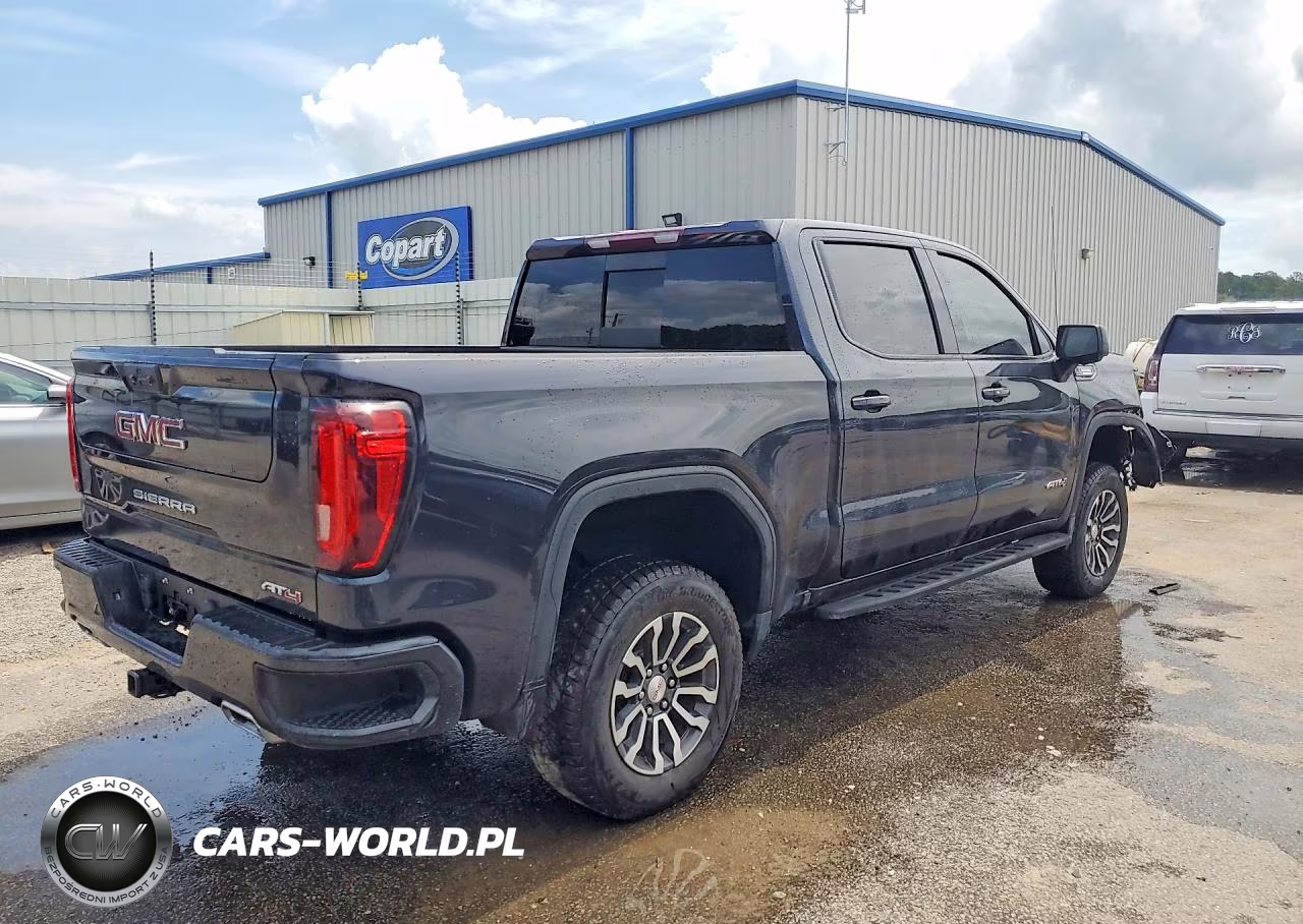 2022 GMC Sierra K1500 At4 VIN:1GTUUEET6NZ617587 - 3