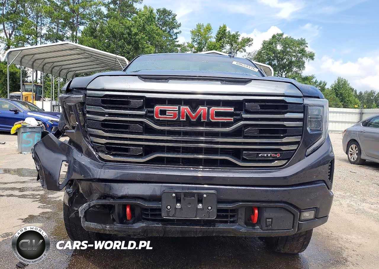 2022 GMC Sierra K1500 At4 VIN:1GTUUEET6NZ617587 - 5