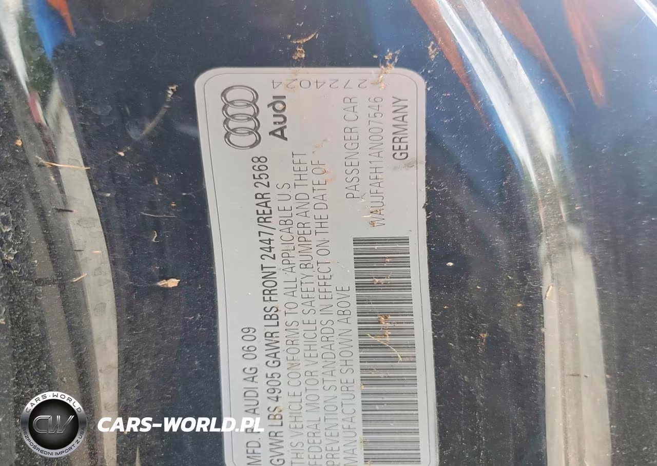 2010 Audi A5 Premium Plus VIN:WAUJFAFH1AN007546 - 13