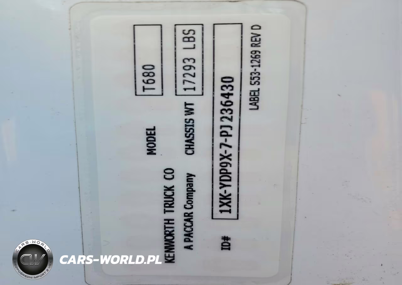 2023 Kenworth T680 Semi Truck VIN:1XKYDP9X7PJ236430 - 12