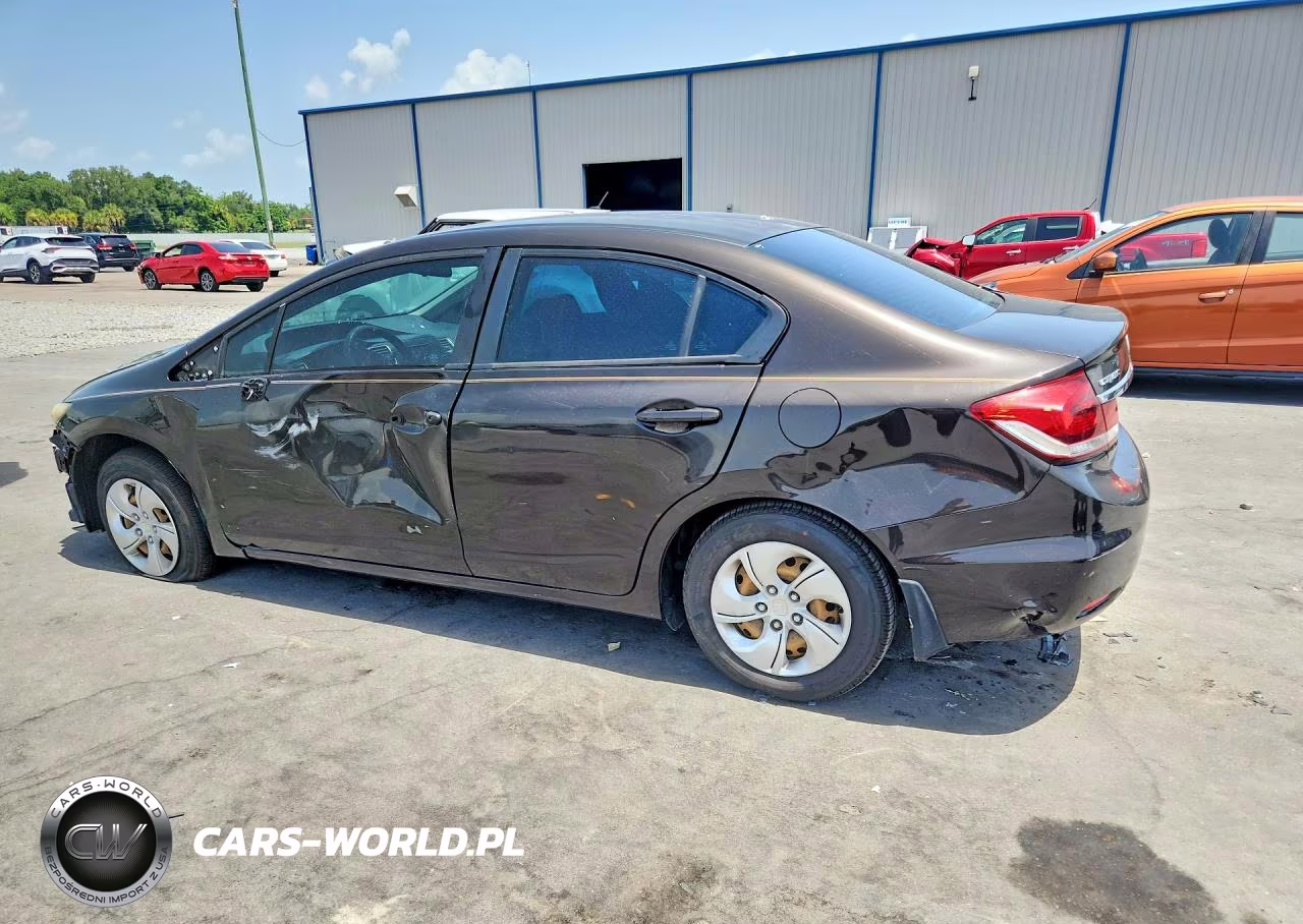 2014 Honda Civic Lx VIN:2HGFB2F56EH555199 - 2