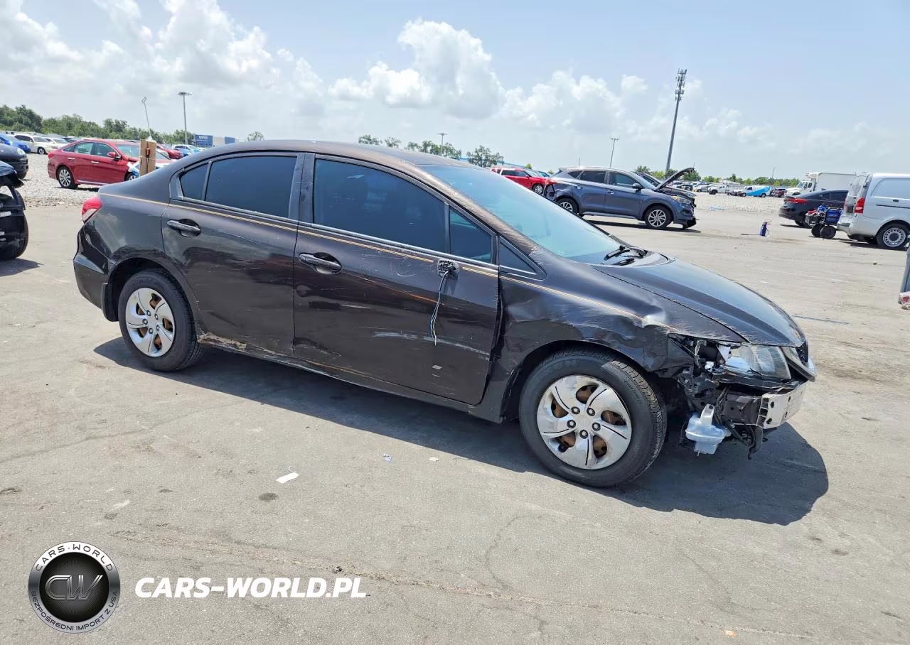 2014 Honda Civic Lx VIN:2HGFB2F56EH555199 - 4