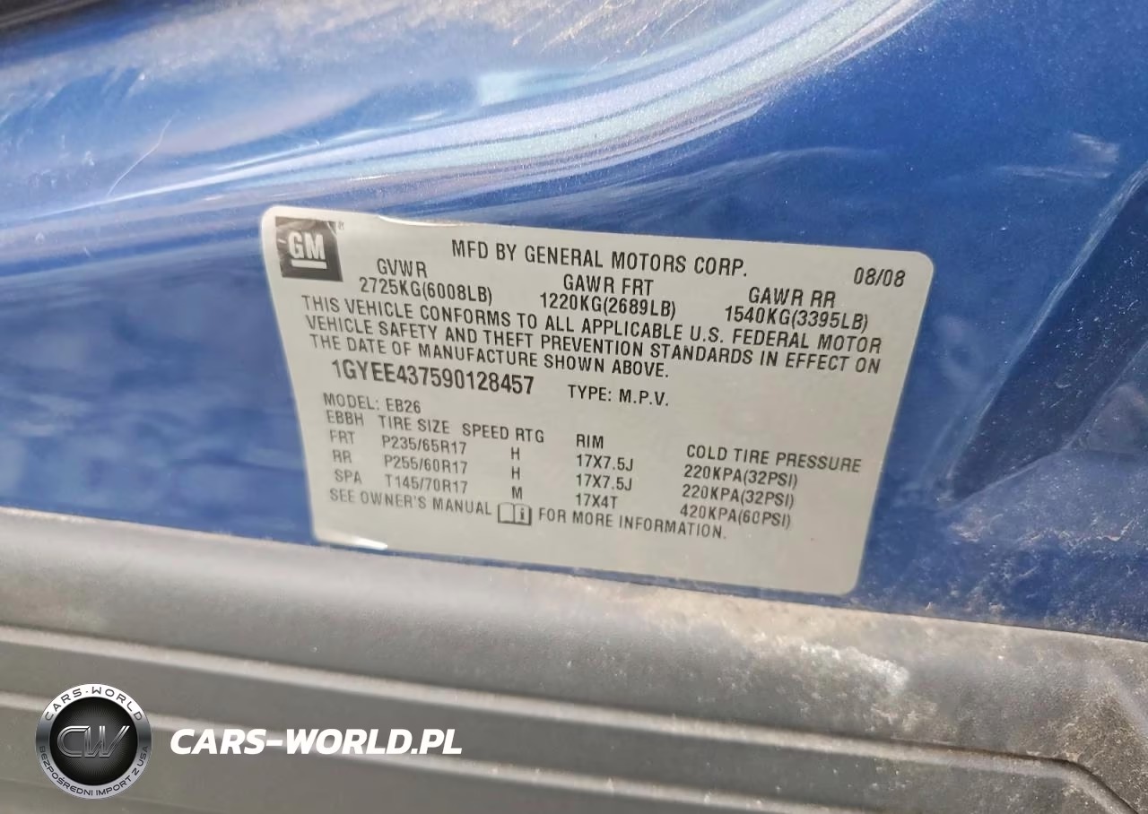 2009 Cadillac Srx VIN:1GYEE437590128457 - 13