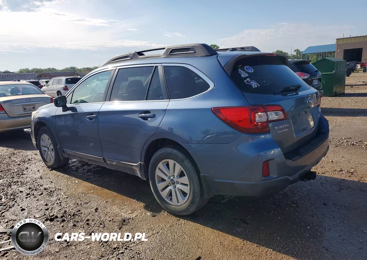 2015 Subaru Outback 2.5I Premium VIN:4S4BSBEC6F3324588 - 2