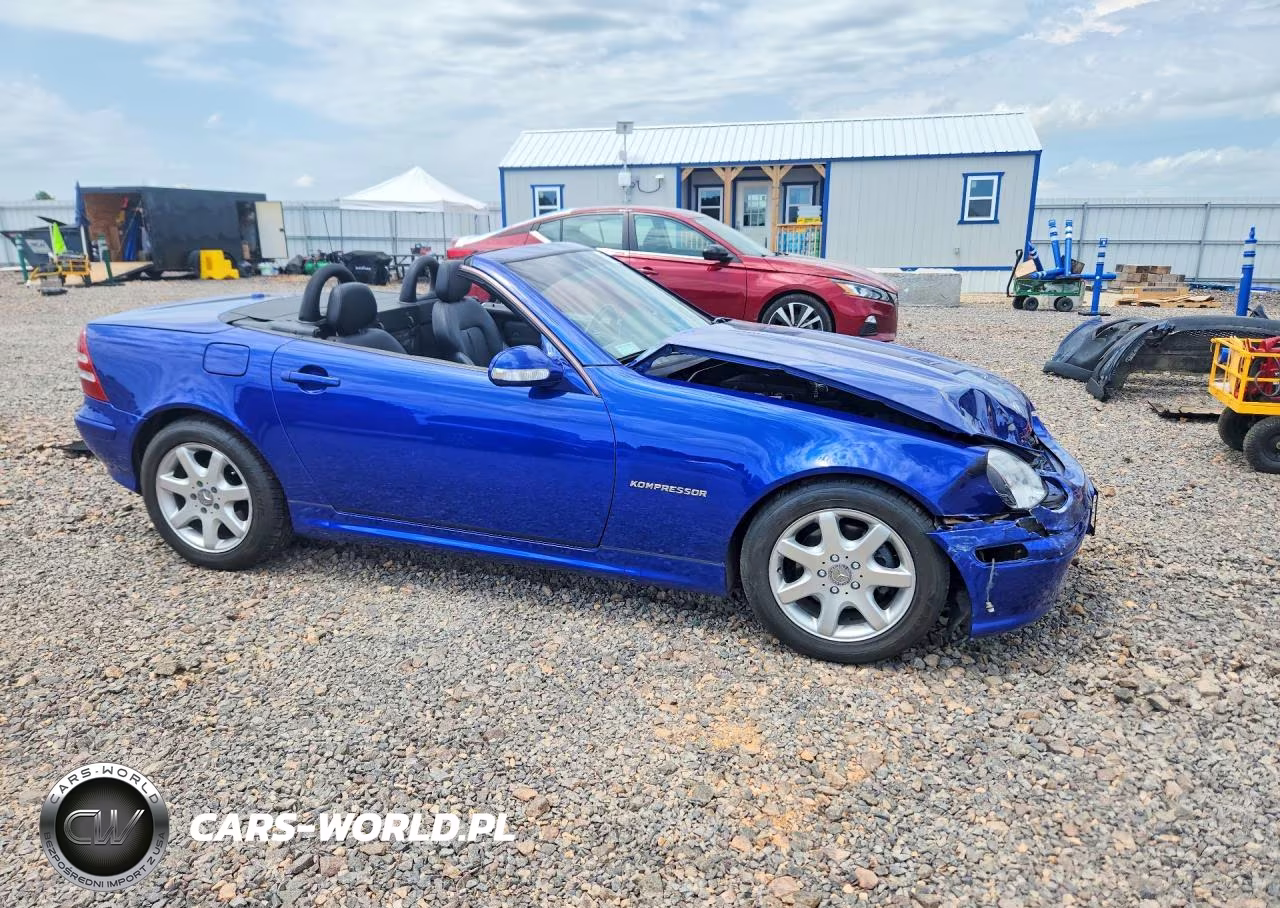 2003 Mercedes-Benz Slk 230 Kompressor VIN:WDBKK49F23F273183 - 4