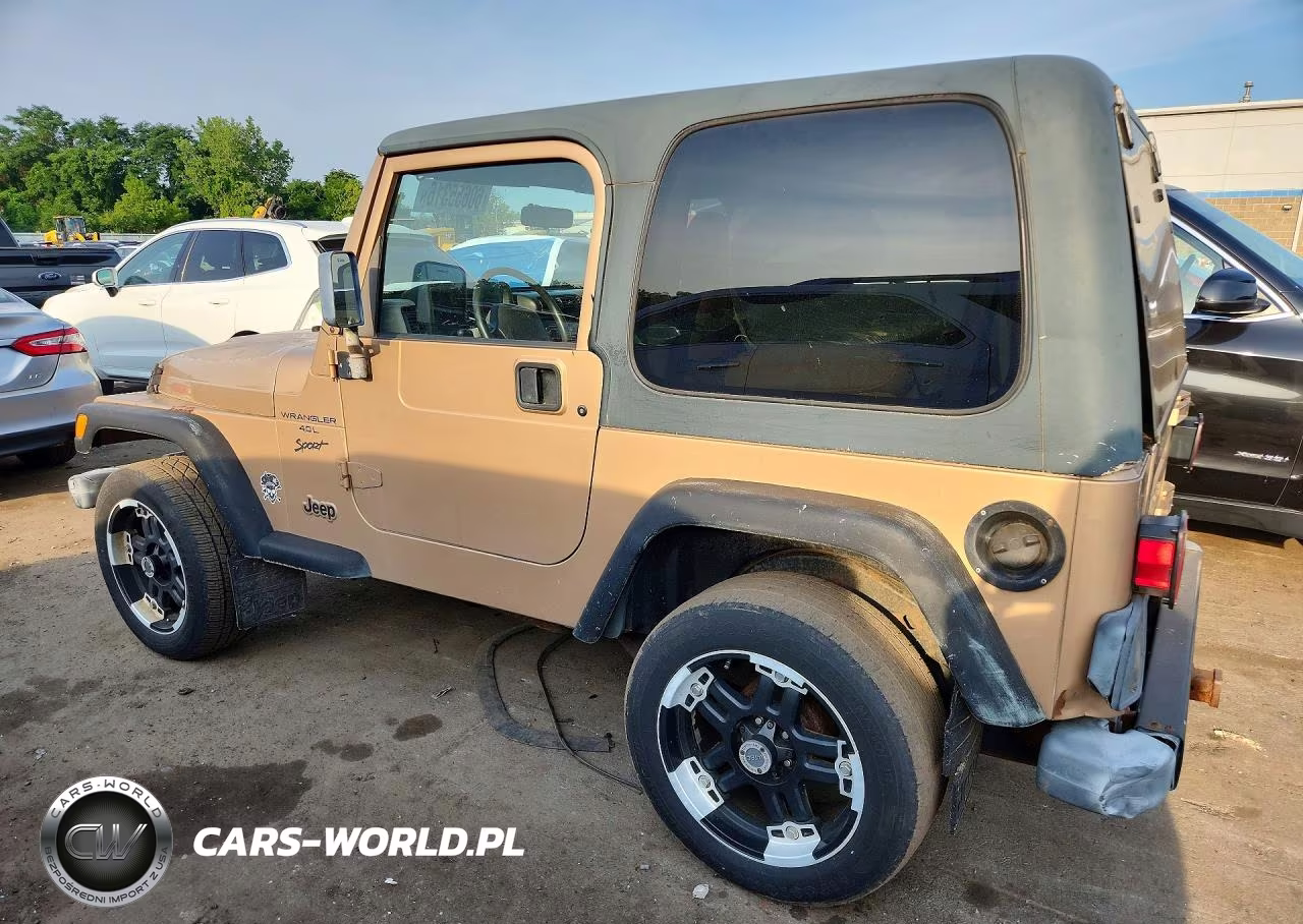 1999 Jeep Wrangler - Tj Sport VIN:1J4FY19S3XP467227 - 2