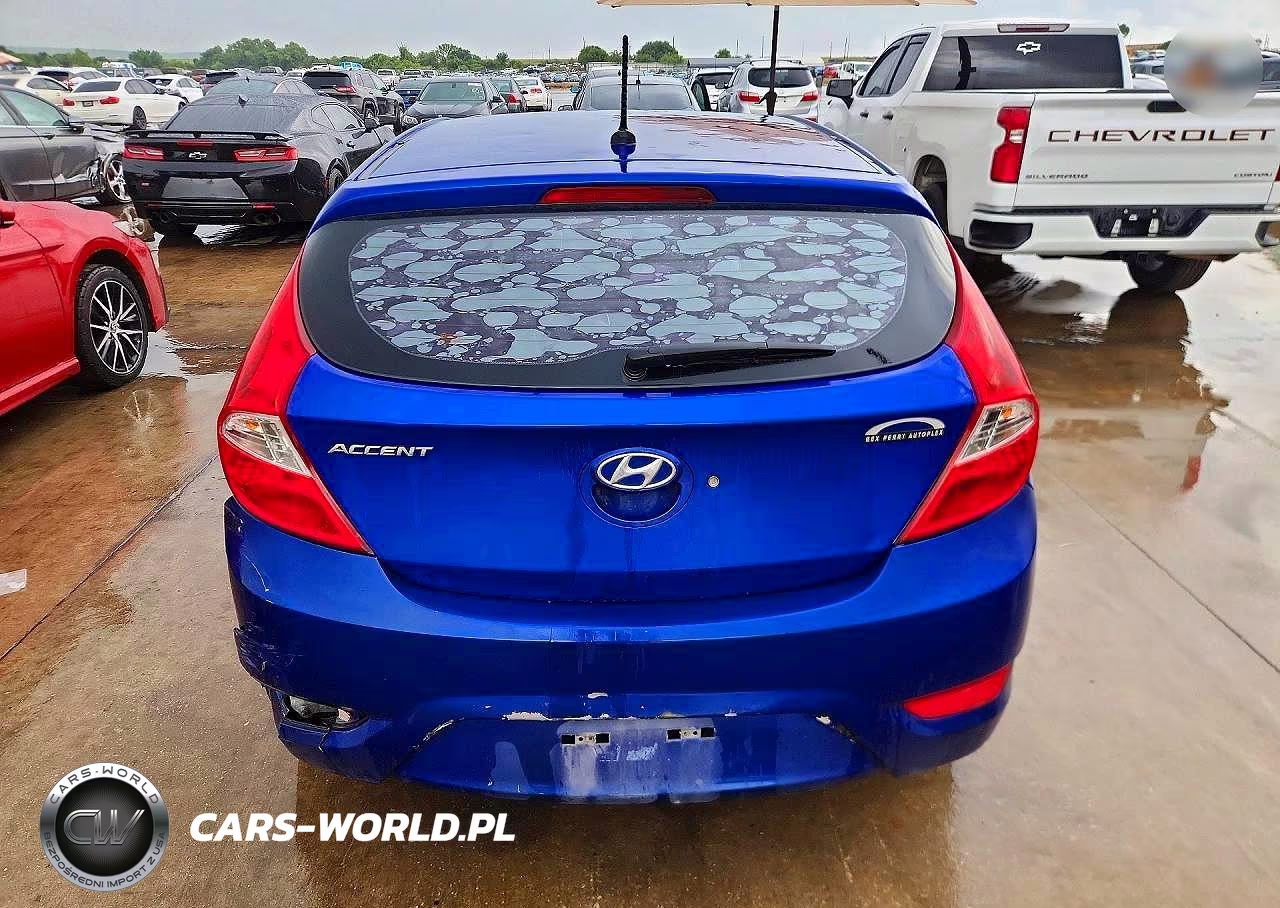 2013 Hyundai Accent Gs VIN:KMHCT5AE1DU108200 - 6