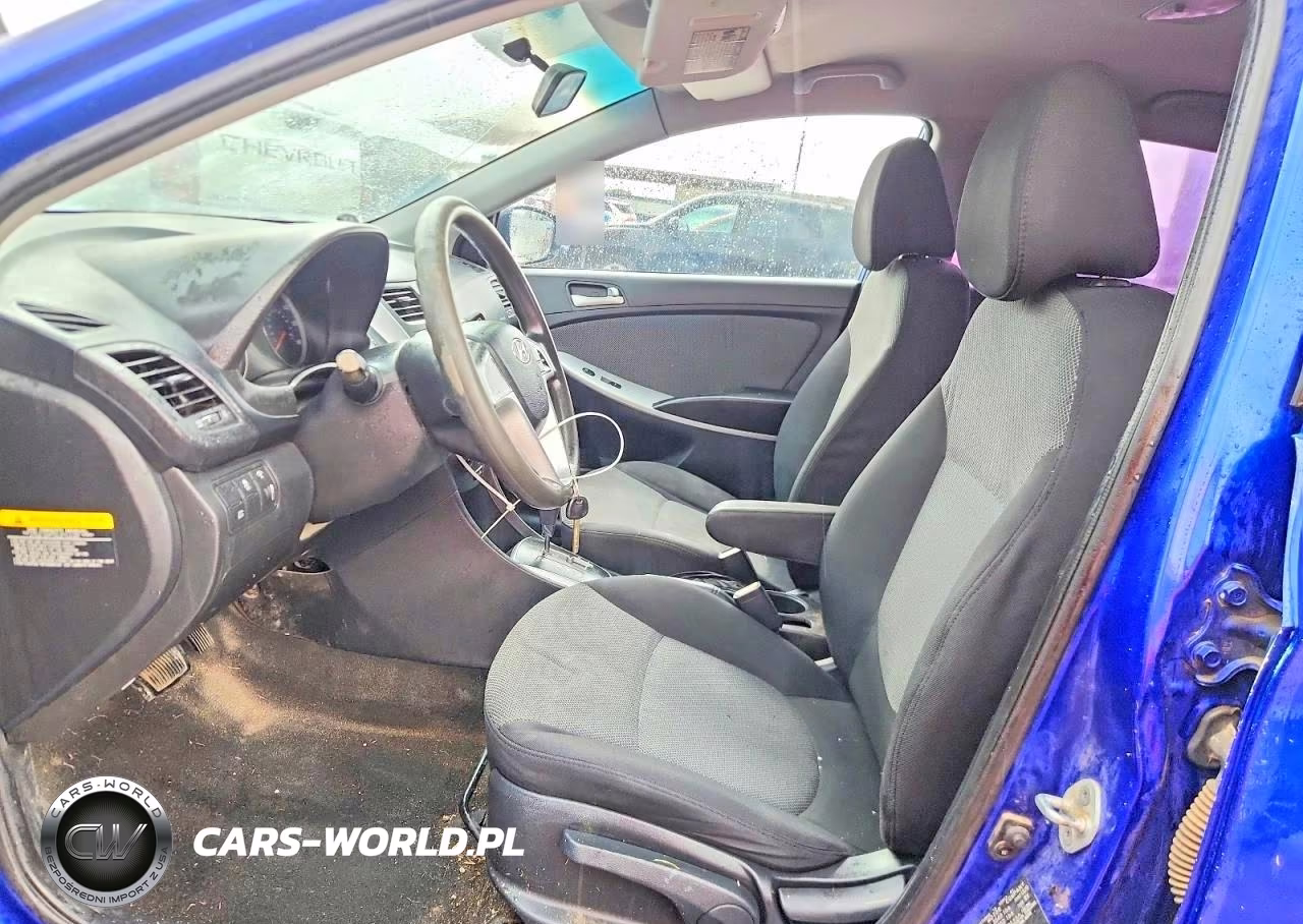 2013 Hyundai Accent Gs VIN:KMHCT5AE1DU108200 - 7
