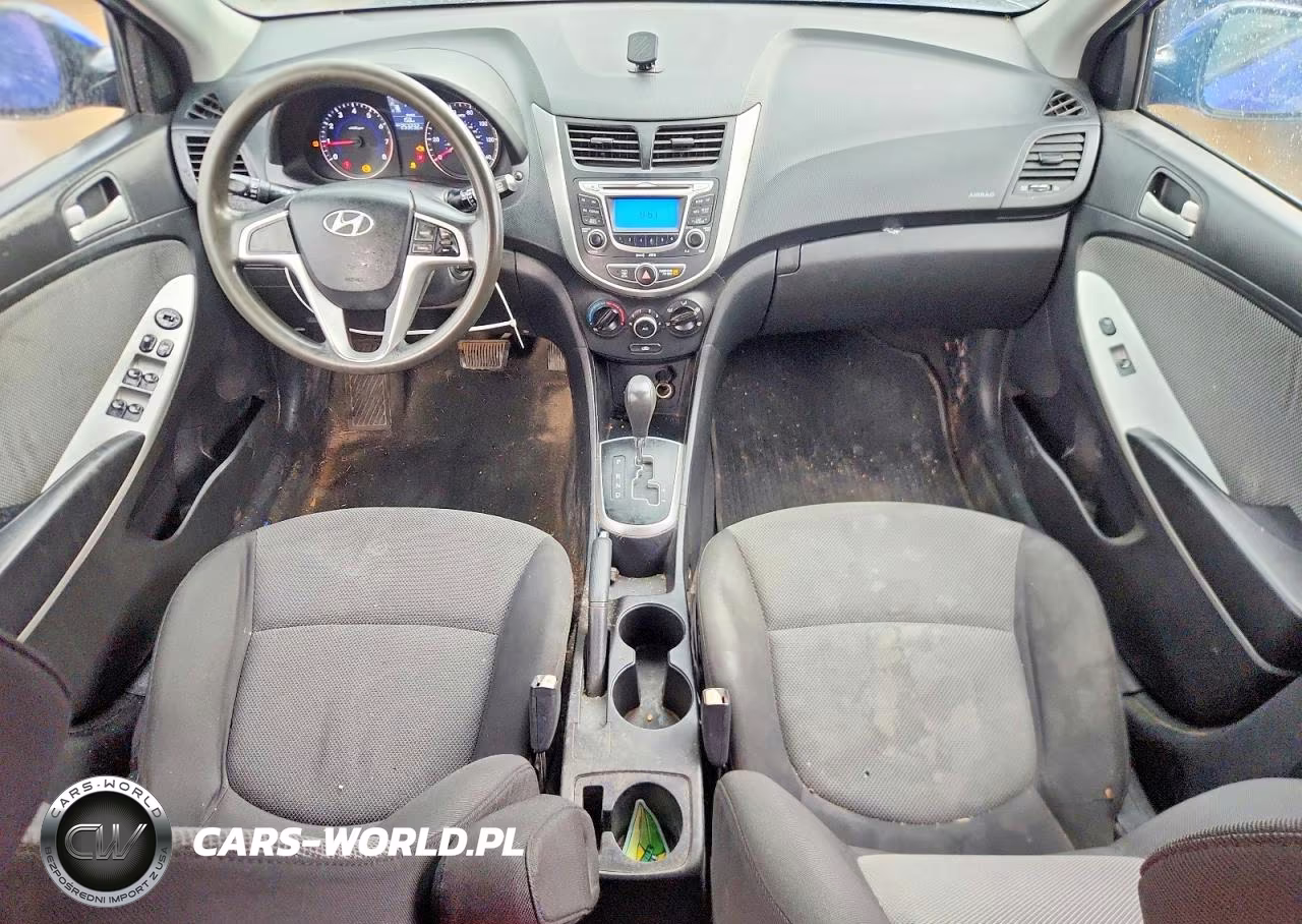 2013 Hyundai Accent Gs VIN:KMHCT5AE1DU108200 - 8