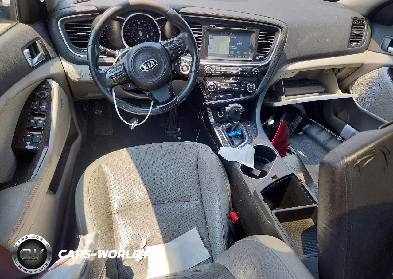 2015 Kia Optima Ex VIN:5XXGN4A7XFG355154 - 8