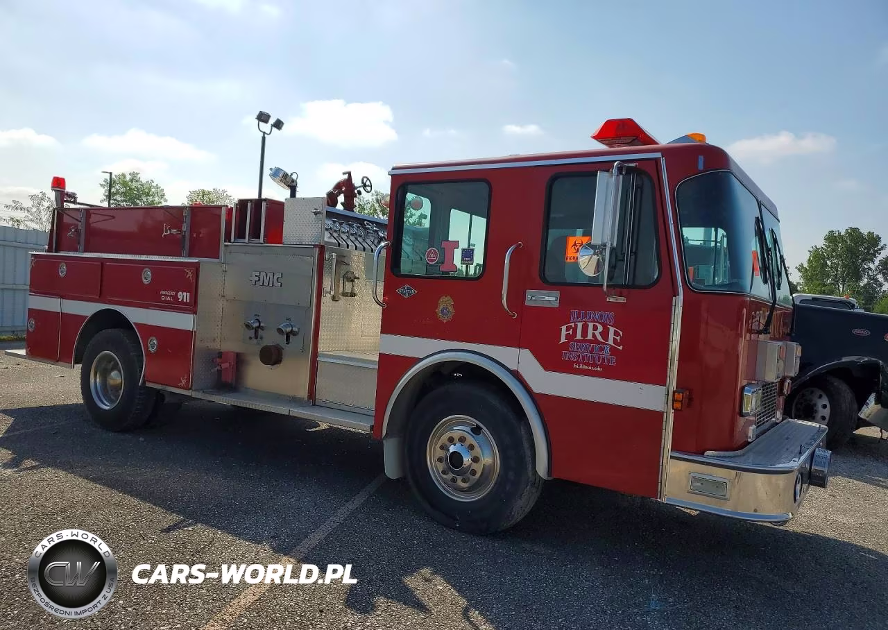 1990 Spartan Motors Diamond Pumper Fire Truck VIN:4S7PT9S0XLC002881 - 4