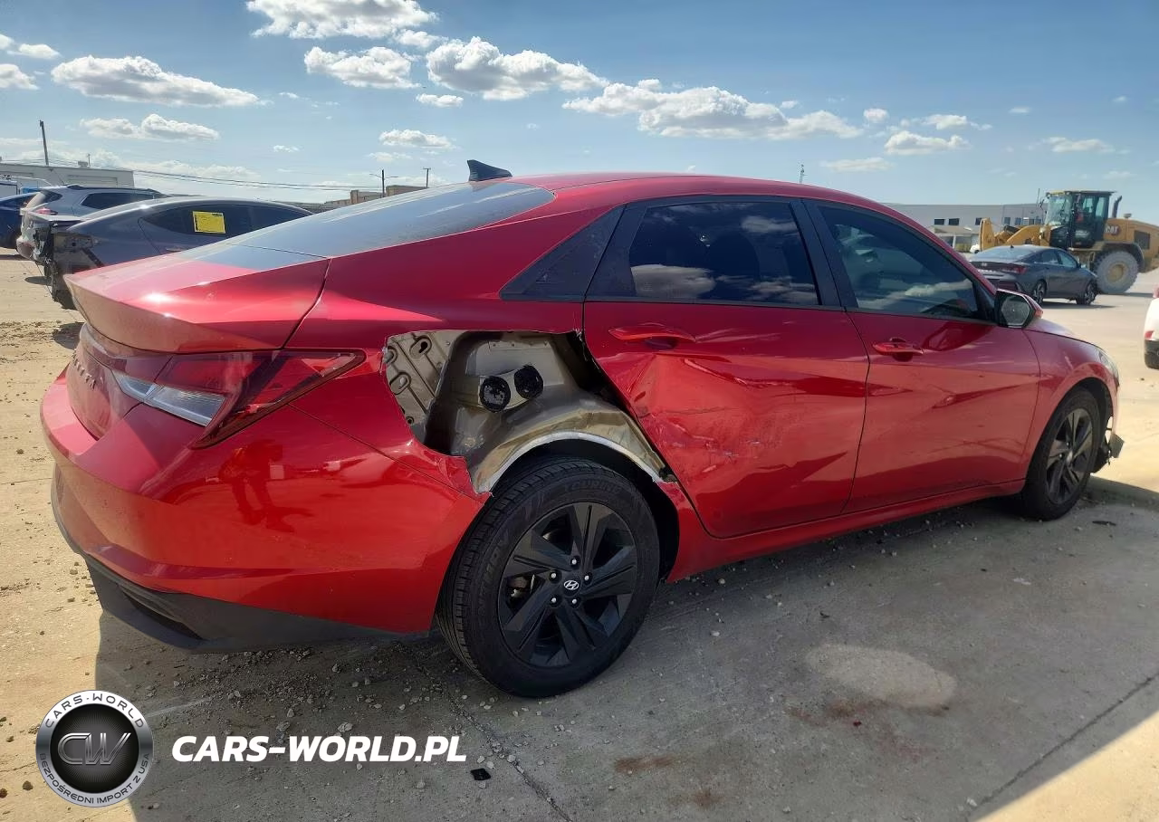 2021 Hyundai Elantra Sel VIN:5NPLM4AG0MH045033 - 3