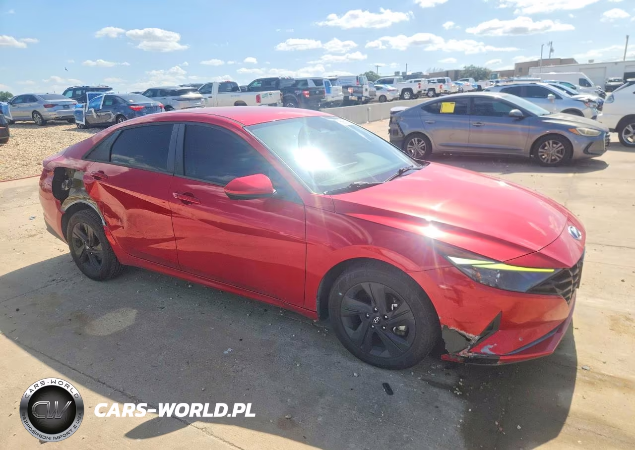 2021 Hyundai Elantra Sel VIN:5NPLM4AG0MH045033 - 4