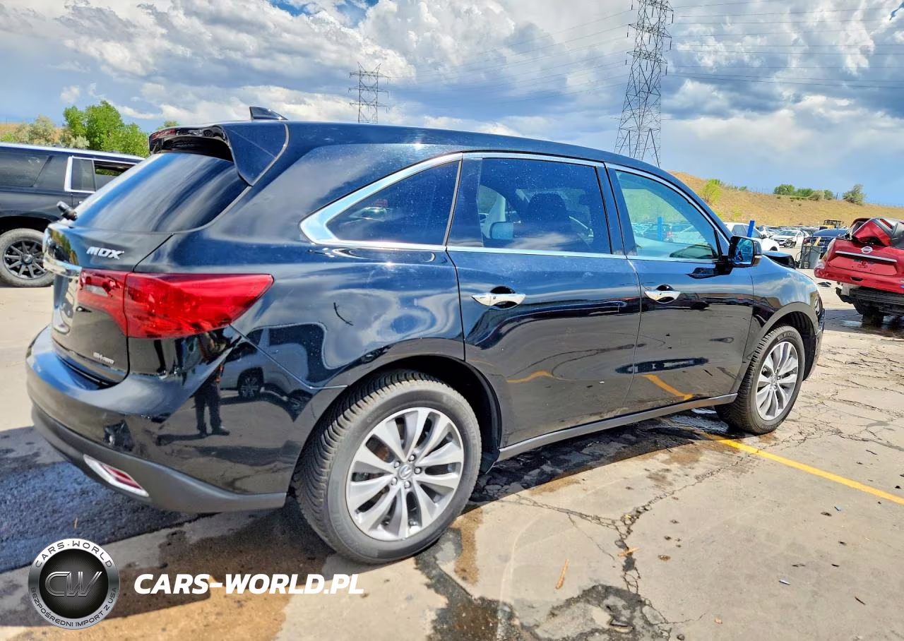2015 Acura Mdx Technology VIN:5FRYD4H44FB017396 - 3