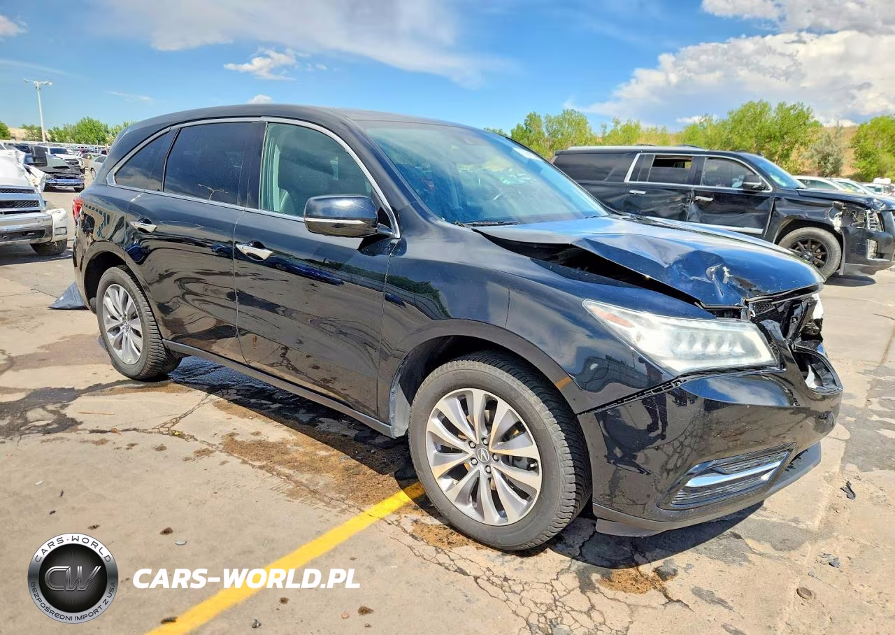 2015 Acura Mdx Technology VIN:5FRYD4H44FB017396 - 4