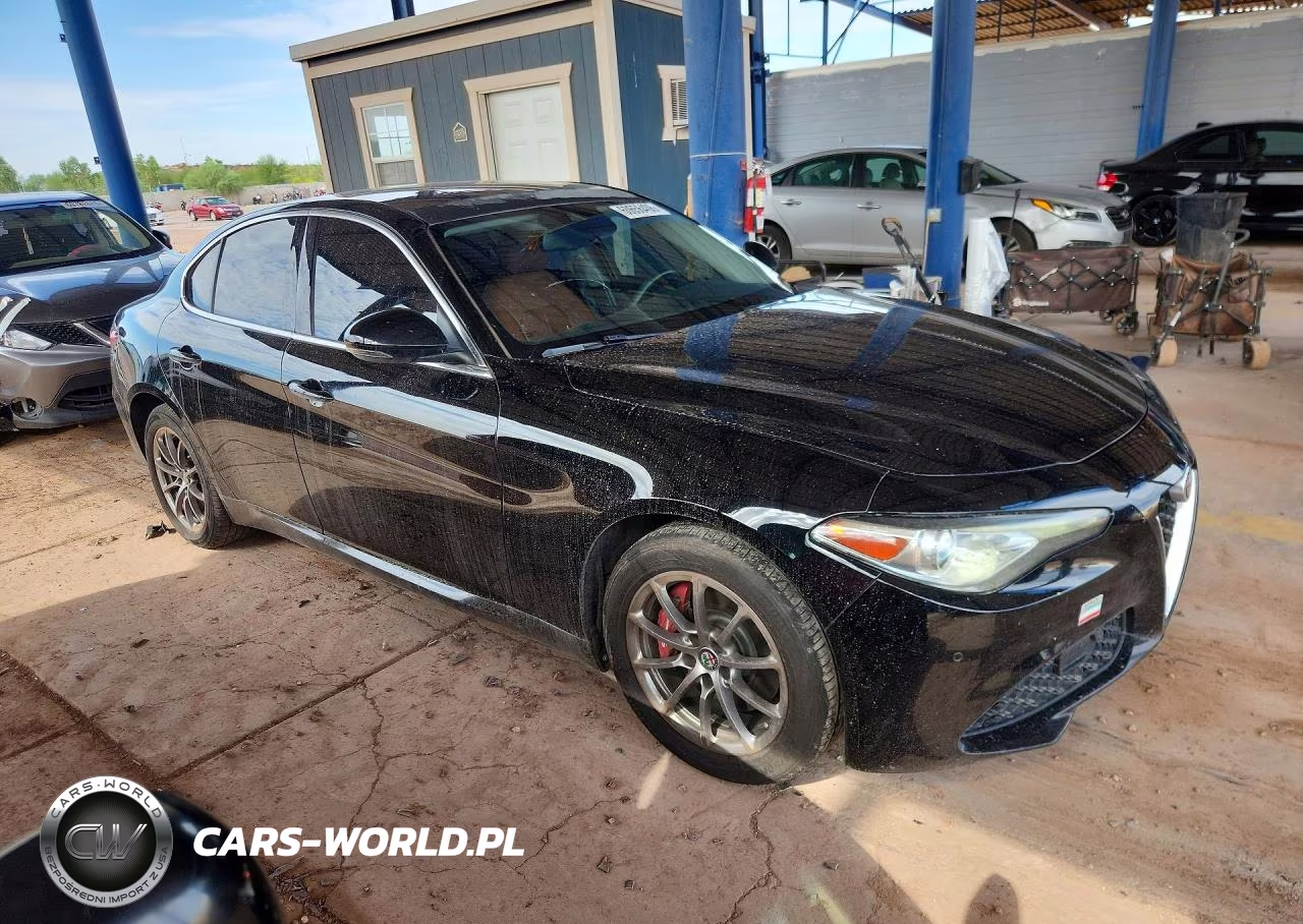 2018 Alfa Romeo Giulia Q4 VIN:ZARFAEDN2J7570817 - 4