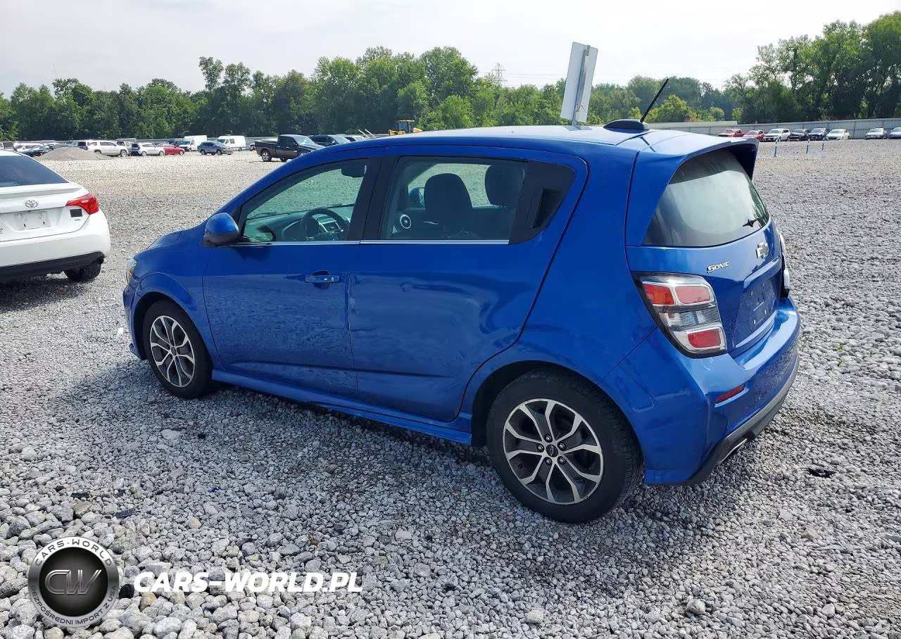 2019 Chevrolet Sonic Lt VIN:1G1JD6SB3K4139604 - 2