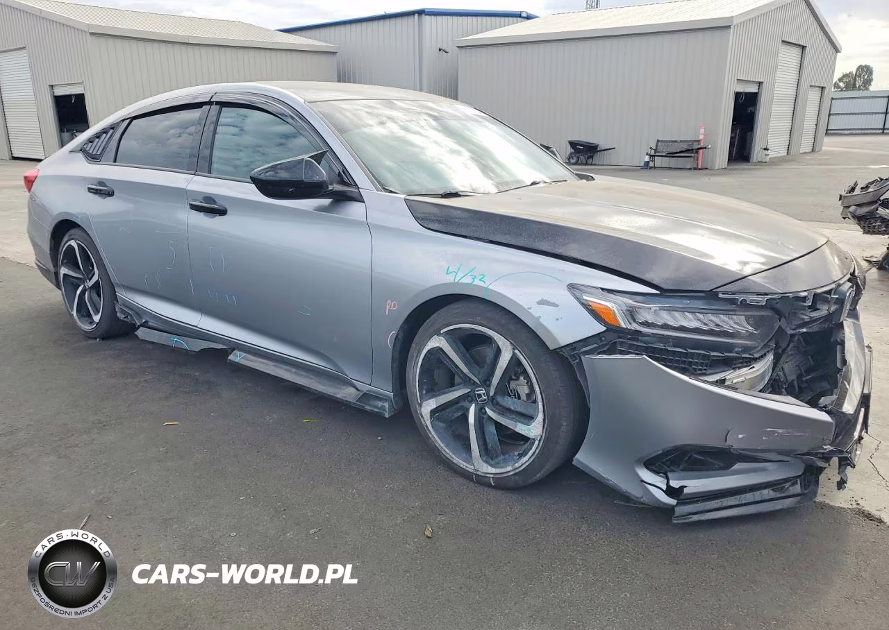 2021 Honda Accord Sport VIN:1HGCV1F3XMA067101 - 4