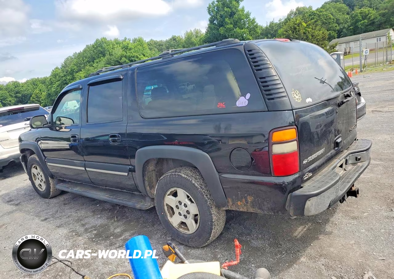 2005 Chevrolet Suburban K1500 VIN:3GNFK16Z35G164742 - 2