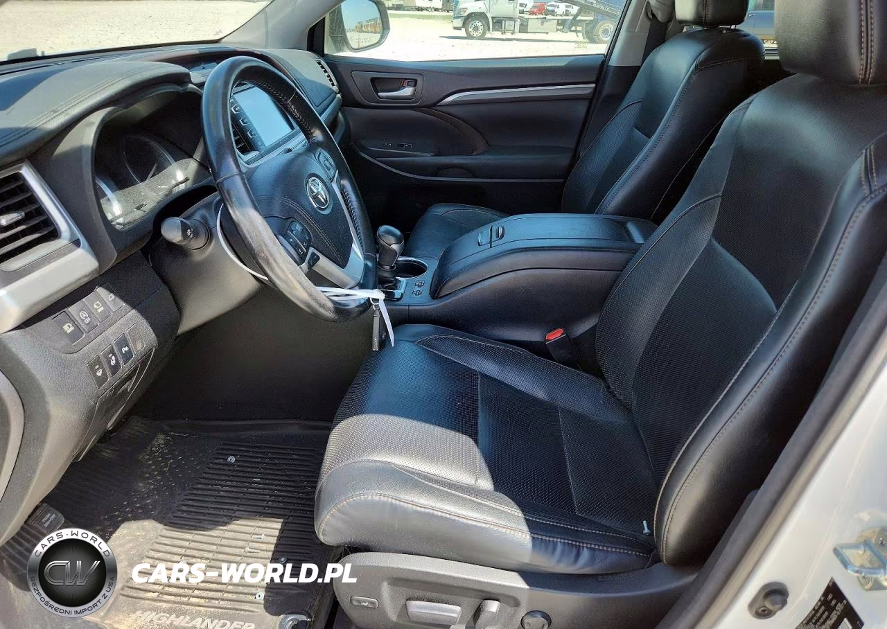 2017 Toyota Highlander Limited Platinum VIN:5TDDZRFH0HS412582 - 7