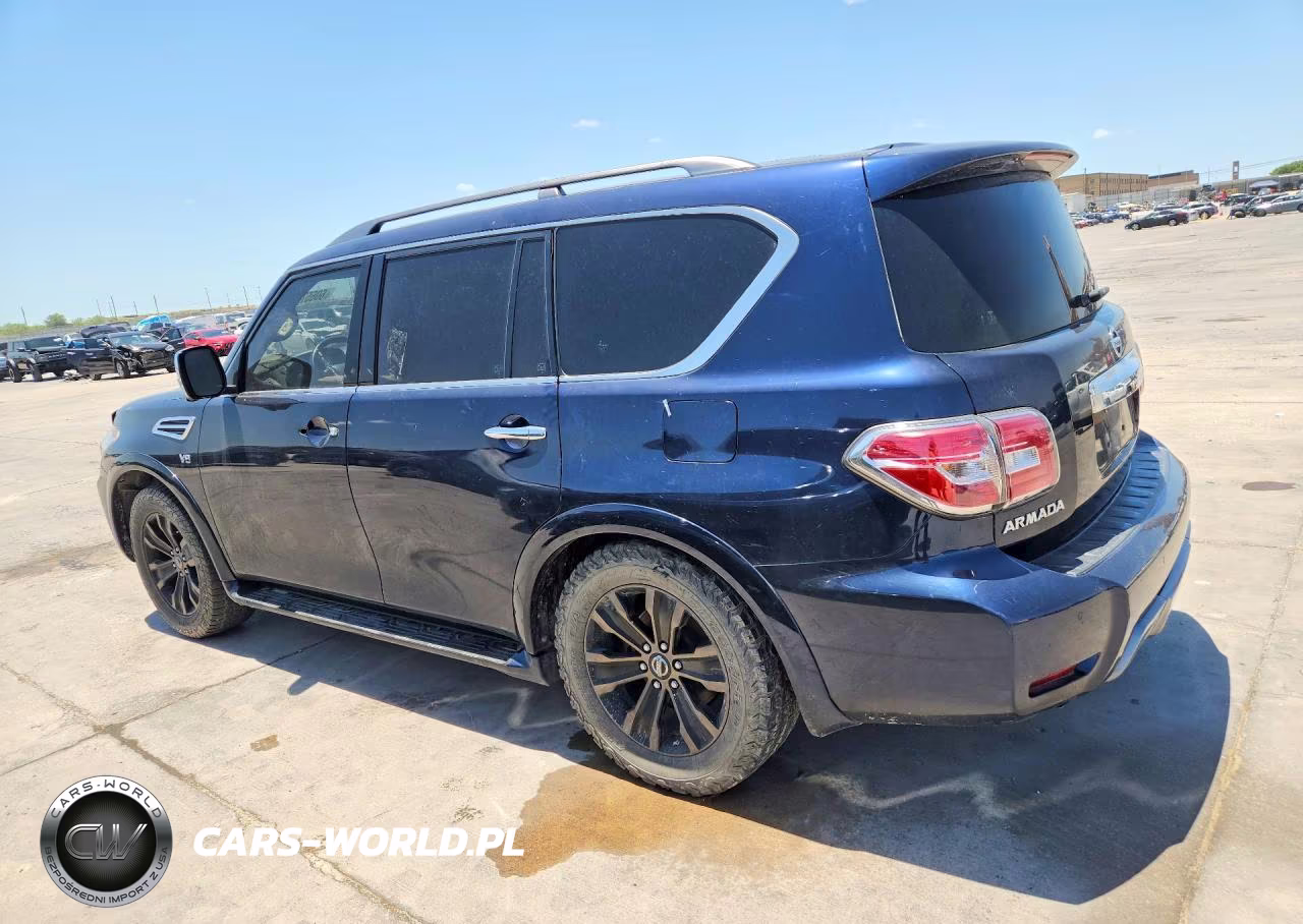 2019 Nissan Armada Sv VIN:JN8AY2ND0K9087602 - 2