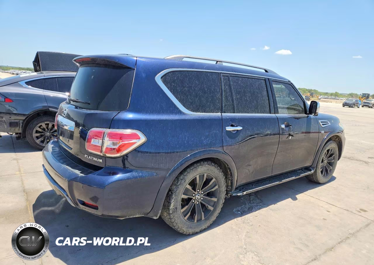 2019 Nissan Armada Sv VIN:JN8AY2ND0K9087602 - 3