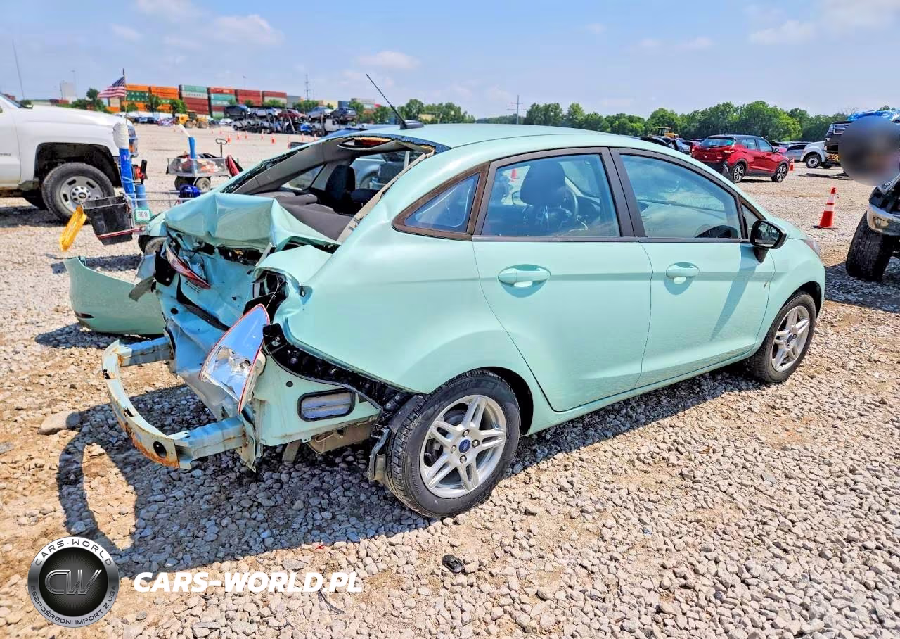 2017 Ford Fiesta Se VIN:3FADP4BJ6HM147206 - 3