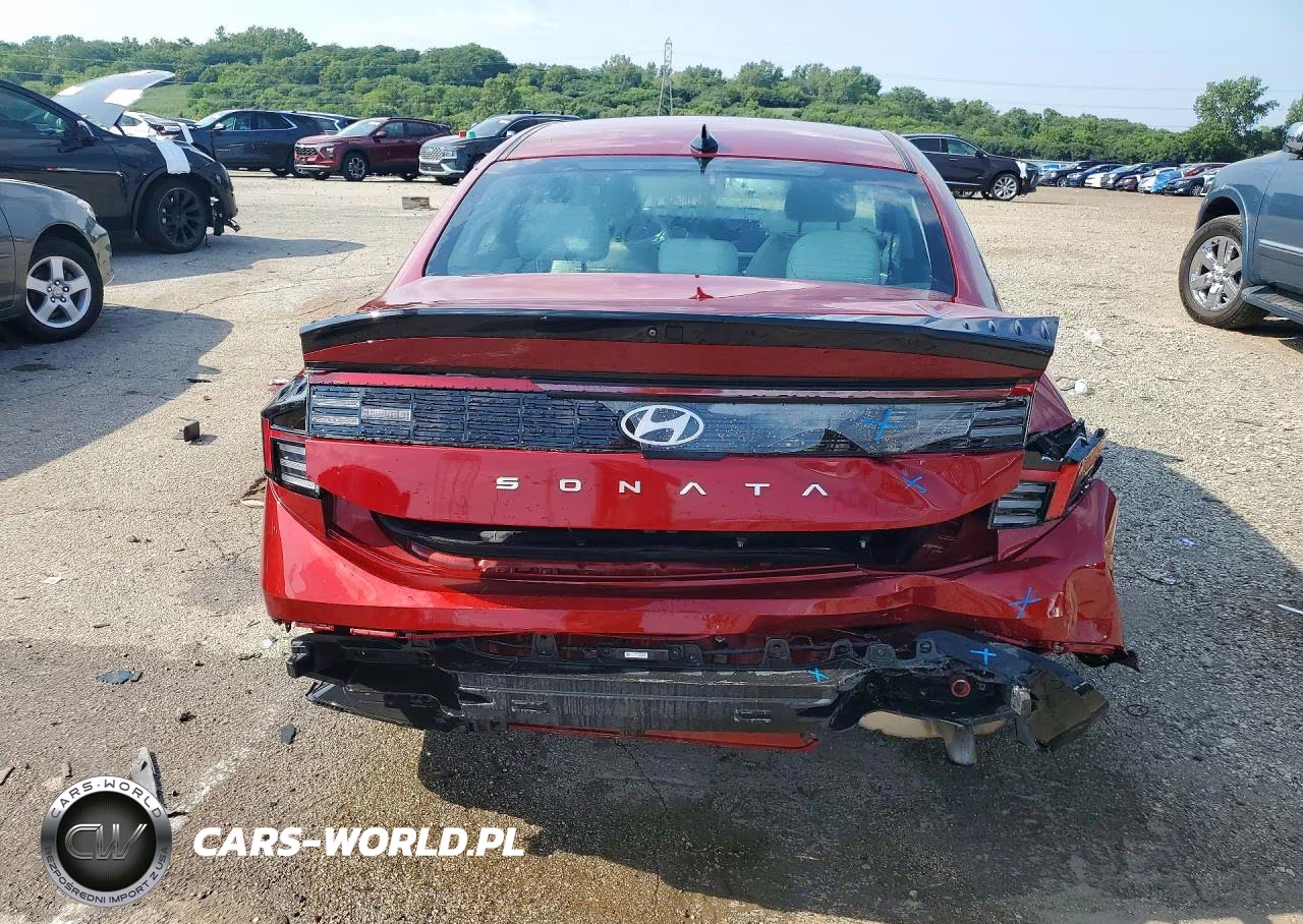 2025 Hyundai Sonata Sel VIN:KMHL64JA3SA463138 - 6