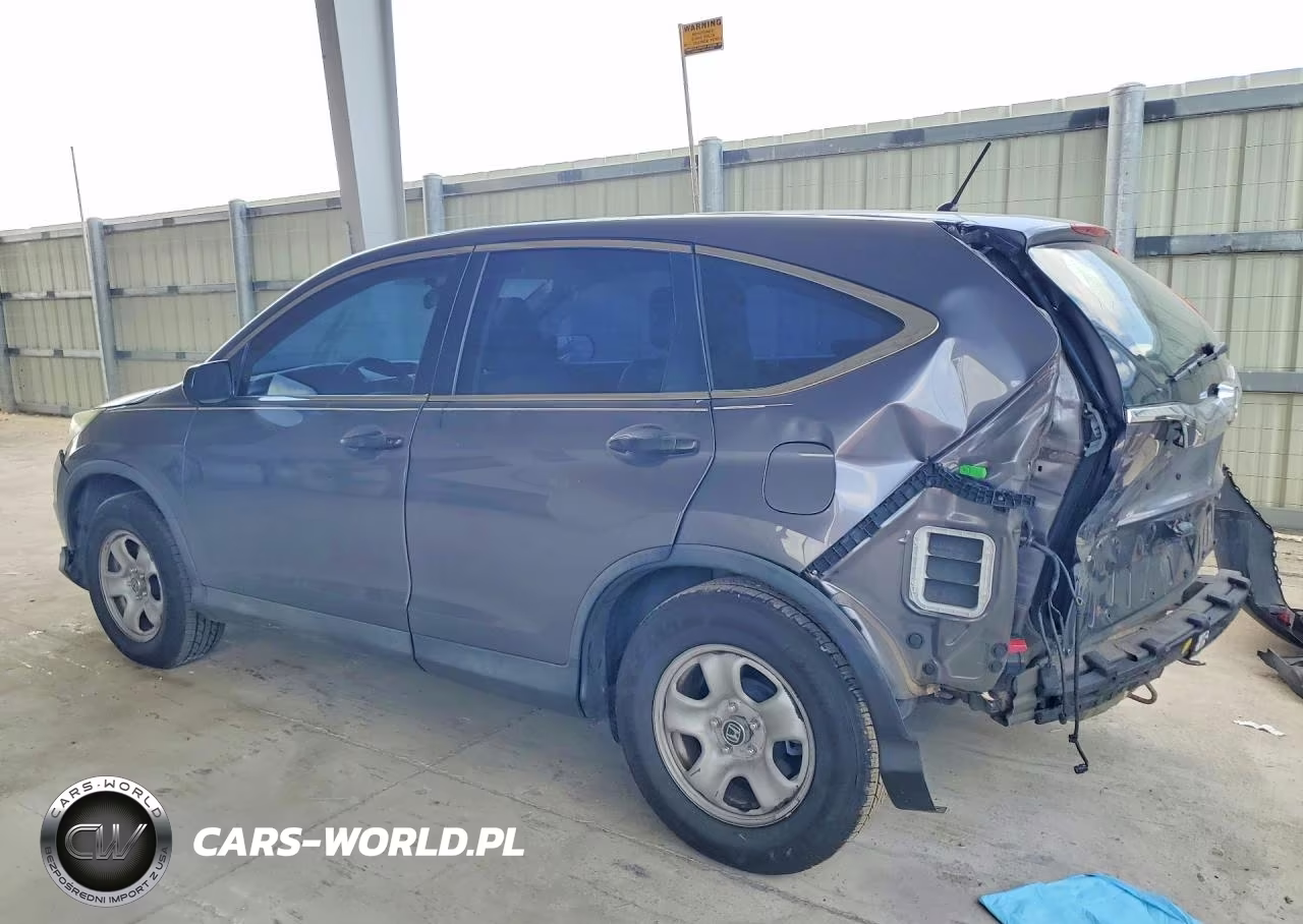 2016 Honda Cr-V Lx VIN:5J6RM3H39GL028491 - 2
