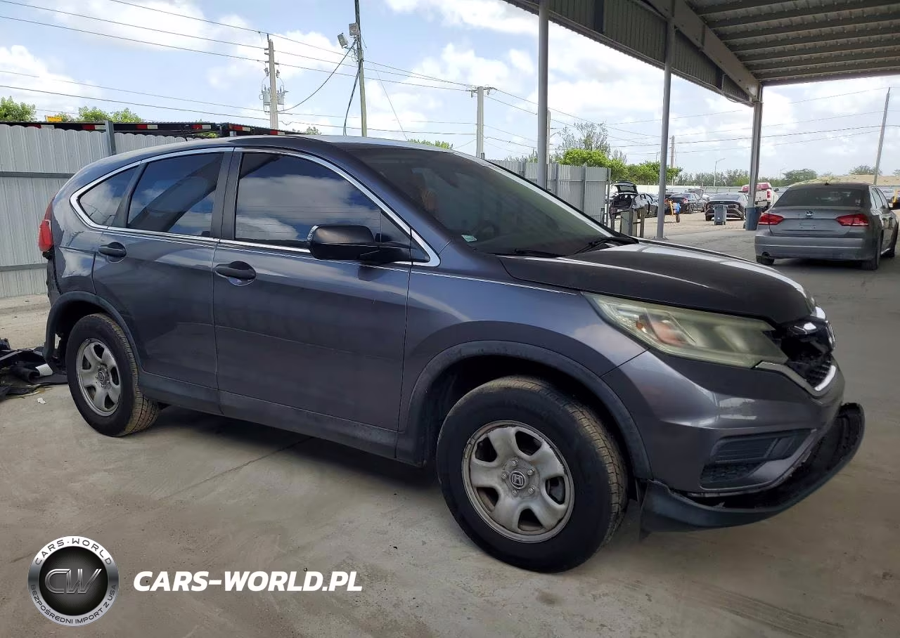 2016 Honda Cr-V Lx VIN:5J6RM3H39GL028491 - 4