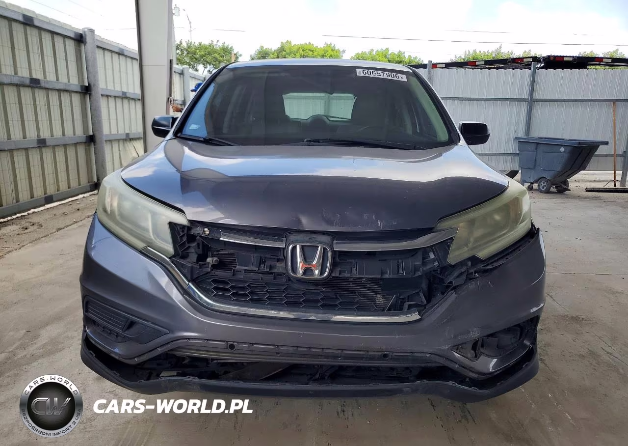 2016 Honda Cr-V Lx VIN:5J6RM3H39GL028491 - 5