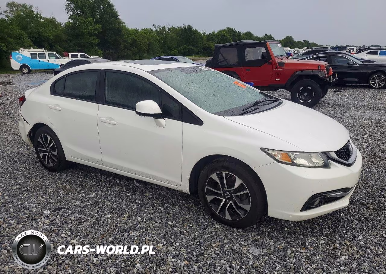 2013 Honda Civic Exl VIN:19XFB2F92DE002688 - 4