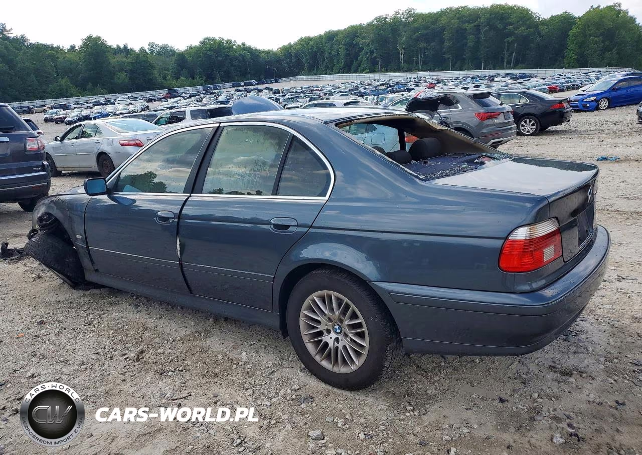 2001 BMW 530 I VIN:WBADT53491CE91852 - 2