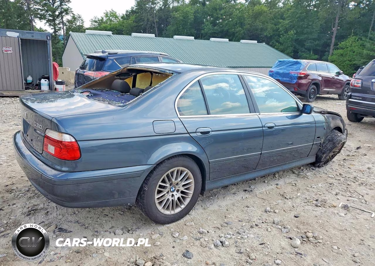 2001 BMW 530 I VIN:WBADT53491CE91852 - 3