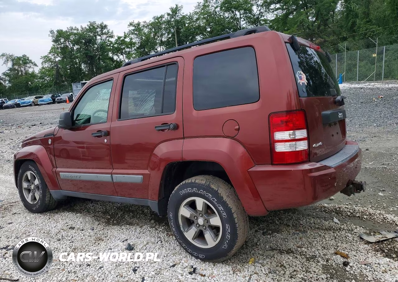 2008 Jeep Liberty Sport VIN:1J8GN28K68W116970 - 2