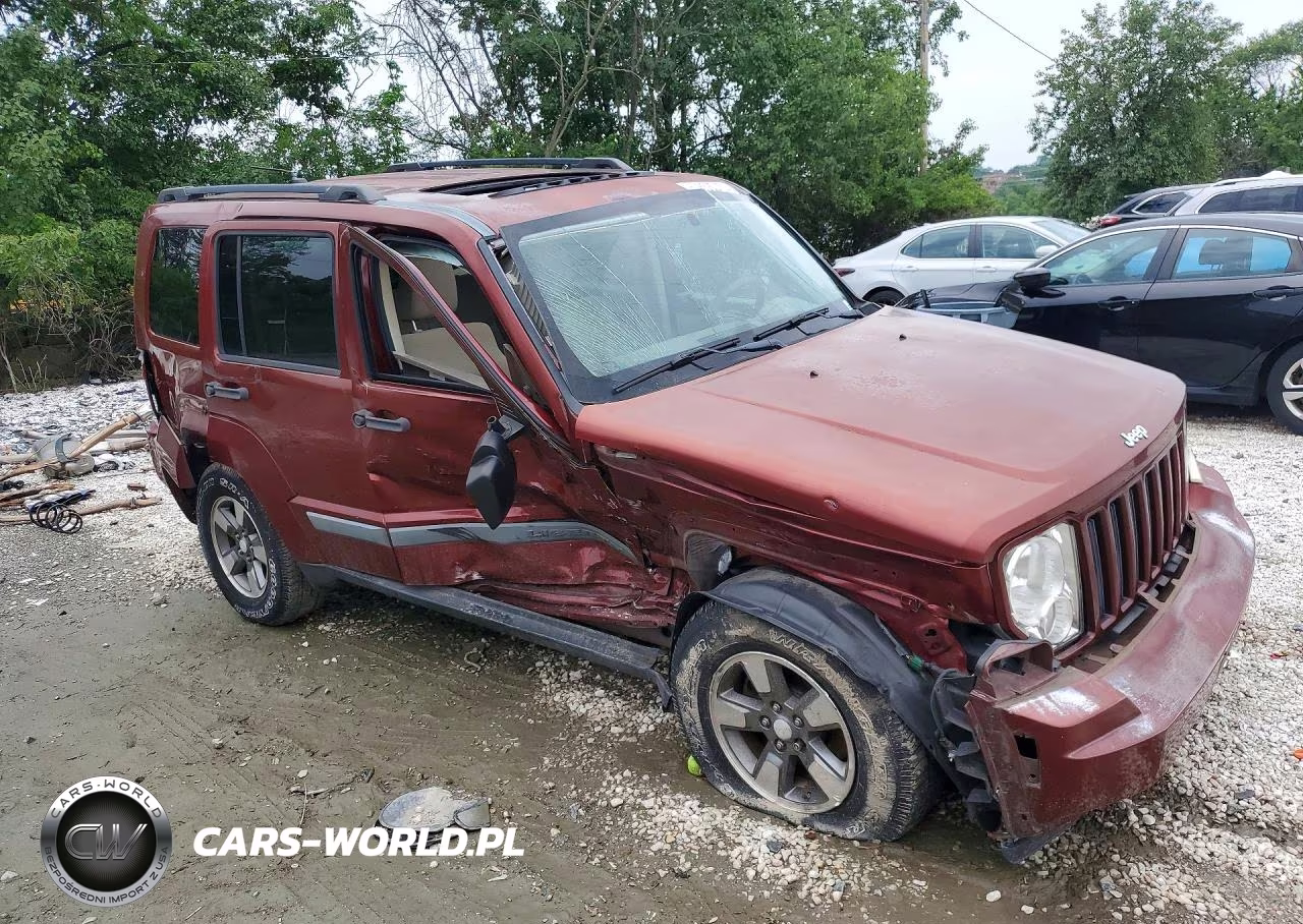 2008 Jeep Liberty Sport VIN:1J8GN28K68W116970 - 4