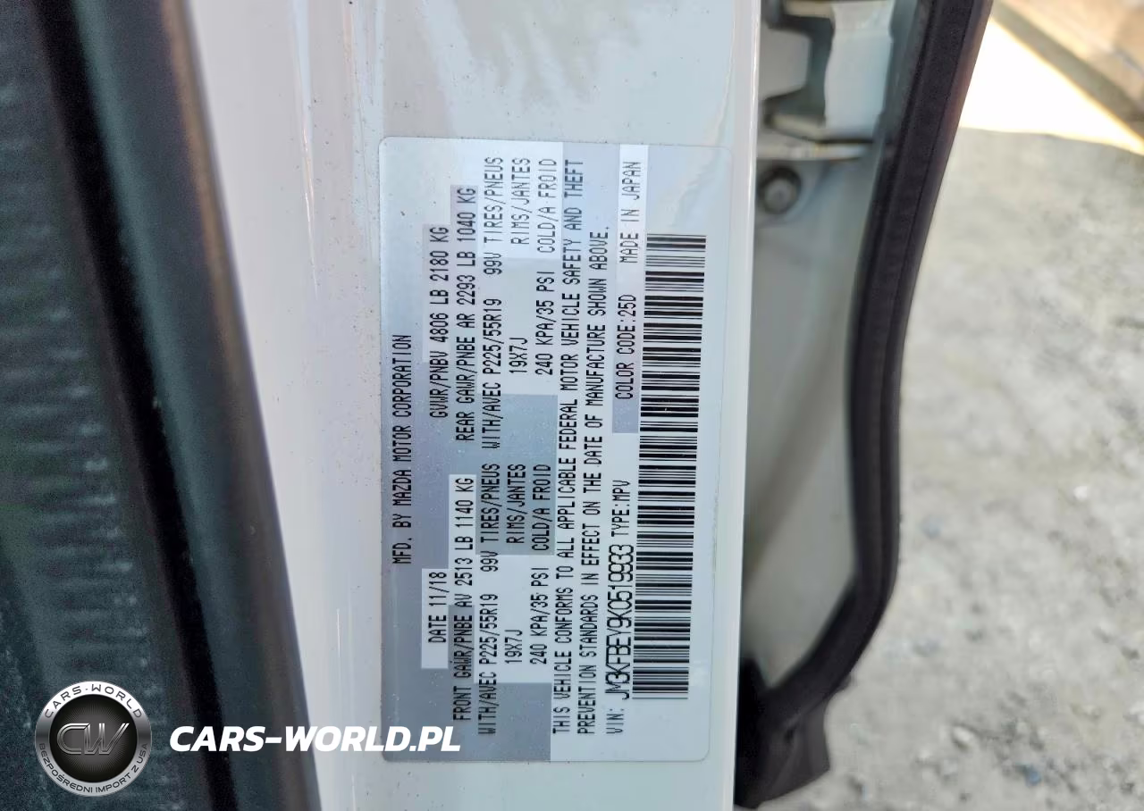 2019 Mazda Cx-5 Signature VIN:JM3KFBEY9K0519933 - 12