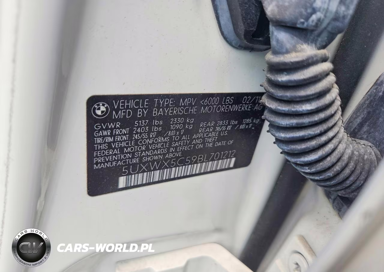 2011 BMW X3 xDrive28I VIN:5UXWX5C59BL701212 - 13