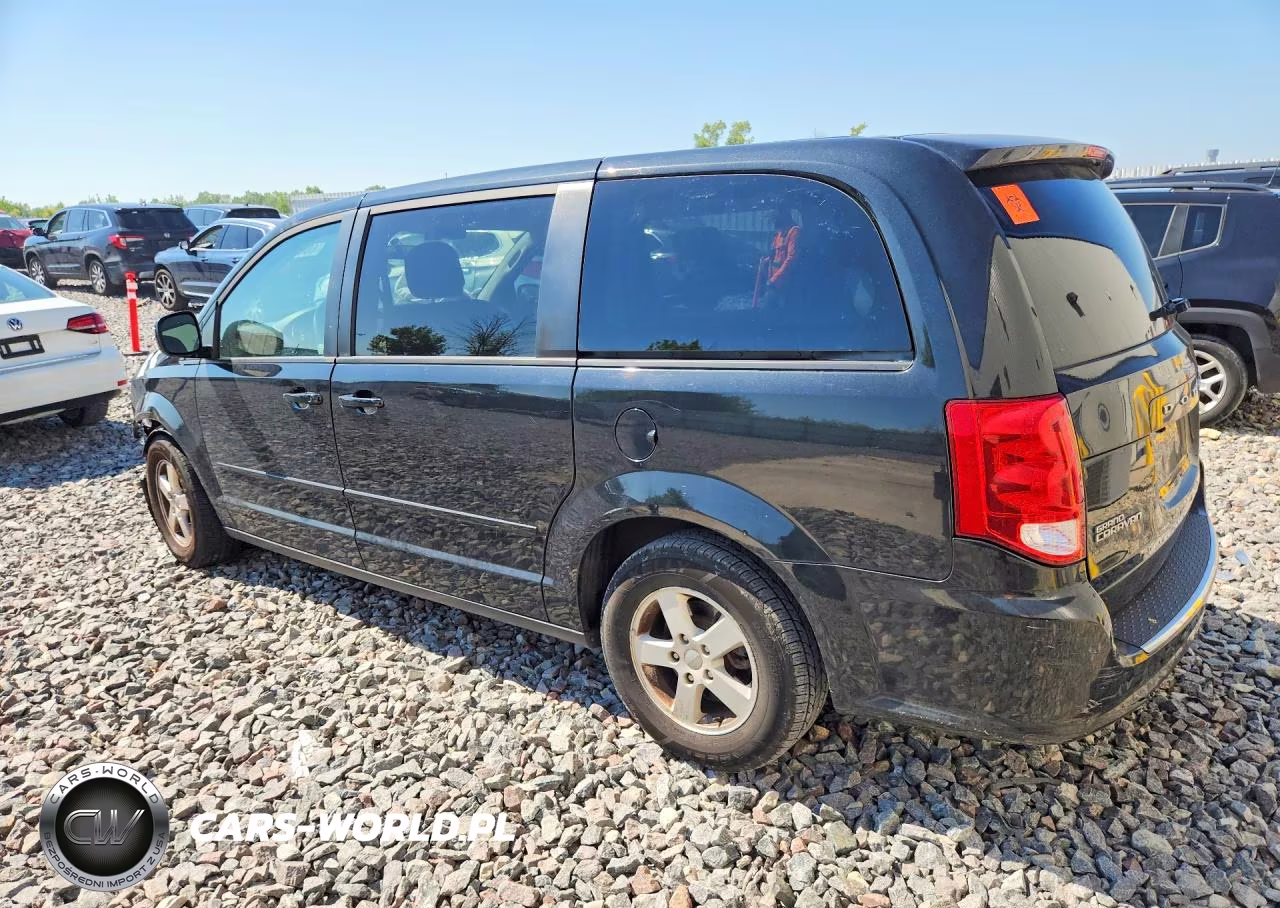 2013 Dodge Grand Caravan Sxt VIN:2C4RDGCG5DR536662 - 2
