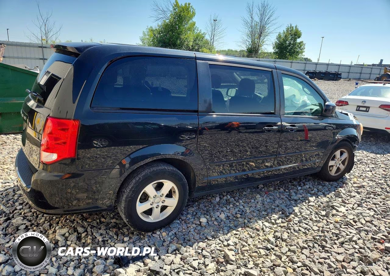 2013 Dodge Grand Caravan Sxt VIN:2C4RDGCG5DR536662 - 3