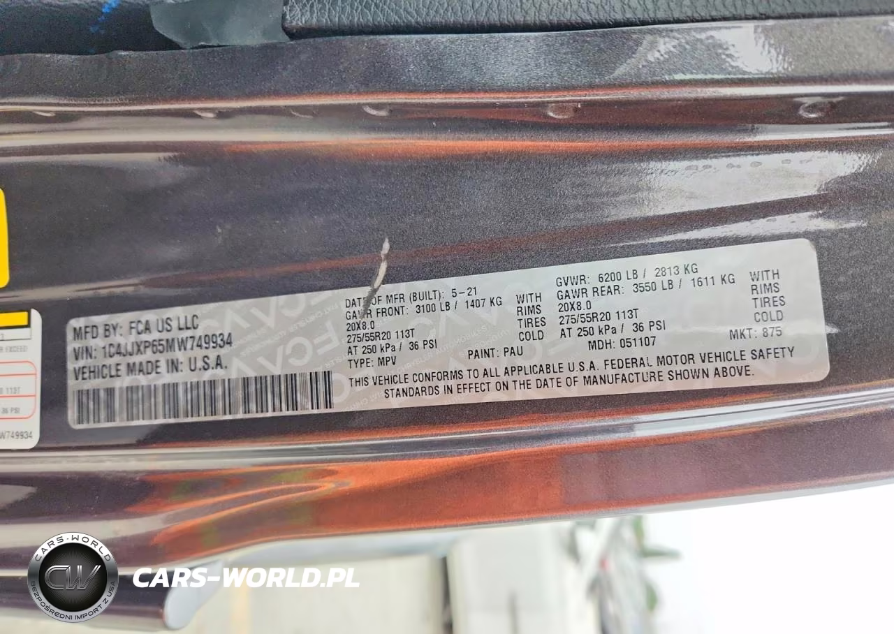 2021 Jeep Wrangler Unlimited Sahara 4Xe VIN:1C4JJXP65MW749934 - 13